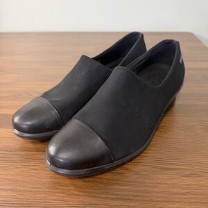 Ecco Felicia Cap‎ Toe Waterproof Loafer Black Women’s 40